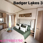 Badger Lakes 35 Caravan double bed
