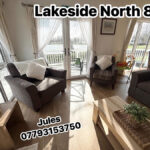 Lakeside North Adapted Lodge lake view decking