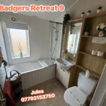 New Badgers Retreat 9 Lodge bathroom