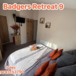New Badgers Retreat 9 Lodge bedroom