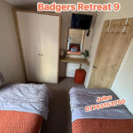 New Badgers Retreat 9 Lodge bedroom 2
