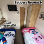 New Badgers Retreat 9 Lodge bedroom 3