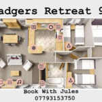 New Badgers Retreat 9 Lodge plan