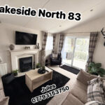lakeside North caravan 83 fireplace