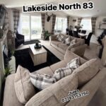 lakeside North caravan 83 lounge view